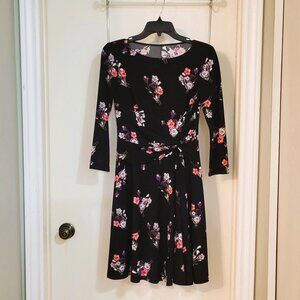 Jersey 3/4 Sleeves Dress